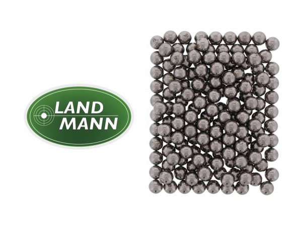 Landmann acélgömb csúzlihoz, csiszolt, 100 darab, 9 mm BU8265